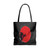 Red Sun The Prince Of The Saiyans Tote Bags
