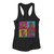 Dennis Rodman Colorful Women Racerback Tank Top