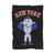 Vintage New York Baseball Funny Mascot 90s Blanket