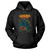 Japanese T Rex Godzilla Monster Eat Pizza Hoodie
