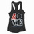 Vintage Philadelphia Basketball Love Racerback Tank Top