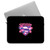 Pink And Purple Grunge Logo Supergirl Laptop Sleeve