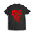 Make Love Not War Heart Broken Men's T-Shirt