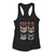 Funny Cat Hiss Rock And Roll For Cat Lover Women Racerback Tank Top