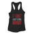 Just A Girl Horror Movies Halloween Costume Horror Movie Women Racerback Tank Top