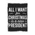 All I Want For Christmas Is A New President 3 Blanket