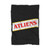 Atliens Stripe On Red Blanket