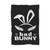 Bad Bunny Custom Cute And Funny Bunny Easter Bunny Blanket