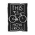 Bicycle Mountain Roll Bike Road Race Vneck Blanket