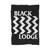 Black Lodge Flag Blanket Black Lodge Flag Blanket