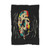 Bob Marley Face Silhouette Blanket