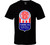 Aba American Basketball Association Logo Man's T-Shirt Tee Aba American Basketball Association Logo Man's T-Shirt Tee
