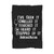 Funny Nurse Retirement Blanket