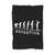 Golf Evolution Funny Golfer Humor Golf Player Blanket
