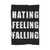 Hating Feeling Falling Blanket