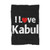I Love Kabul Blanket