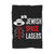 Jewish Space Lasers Funny Blanket