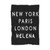 New York Paris London Helena Blanket