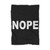 Nope Blanket