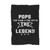 Pops The Man For Dad Birthday Fathers Day Daddy Blanket