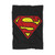 Supergirl Superman Dc Comics Superhero Logo Blanket