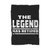 The Legend Has Retired Blanket