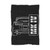 Toyota Supra Mk4 Mkiv Sports Car Icon Blanket