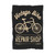 Vintage Bike Repair Shop Blanket