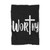 Worthy Jeasus Bible Blanket