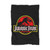 Jurassic Park Logo T-Rex Dinosaur Blanket
