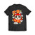 Cute Japan Cat Daruma Kawaii Manga Anime Mens T-Shirt Tee