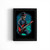 Guitarist Skull Music Artsy Poster