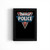 The Police Black Adult Poster