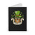 St Patrick'S Day Skull Hat Bearded Spiral Notebook