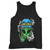 Marijuana Smoking Alien Just Chilling Weed Stoner  Tank Top