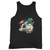 Summer Flag Skull Vacation Island  Tank Top