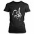 Eddie Van Halen Silhouette Women's T-Shirt Tee