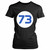 73 Distressed Circle Women's T-Shirt Tee