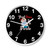 Disney Peter Pan Trust Smee I'M A Pirate Salute  Wall Clocks