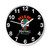 Miami Football Skull Est 1966  Wall Clocks