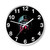 The Mandalorian Helmet Scene Fill  Wall Clocks