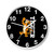 Tigger I'M Tigger Cute Face Disney  Wall Clocks