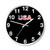 Usa 4Th Of July Day Independence Freedom  Wall Clocks