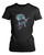 Abstract Rock Guitar Player Illustration Women's T-Shirt Tee