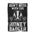 Don't Mess With Honey Badger Funny Blanket