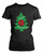 Christmas Tree Monogram Women's T-Shirt Tee