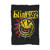 Vintage Blink-182 Punk Smiley Blanket
