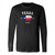 Texas Est 1836 Flag Usa American State Long Sleeve T-Shirt Tee
