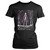Creepy Slender Man In Woods Poster Women's T-Shirt Tee