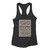 Thelonious Monk 1954 New York Handbill Recordmecca Racerback Tank Top